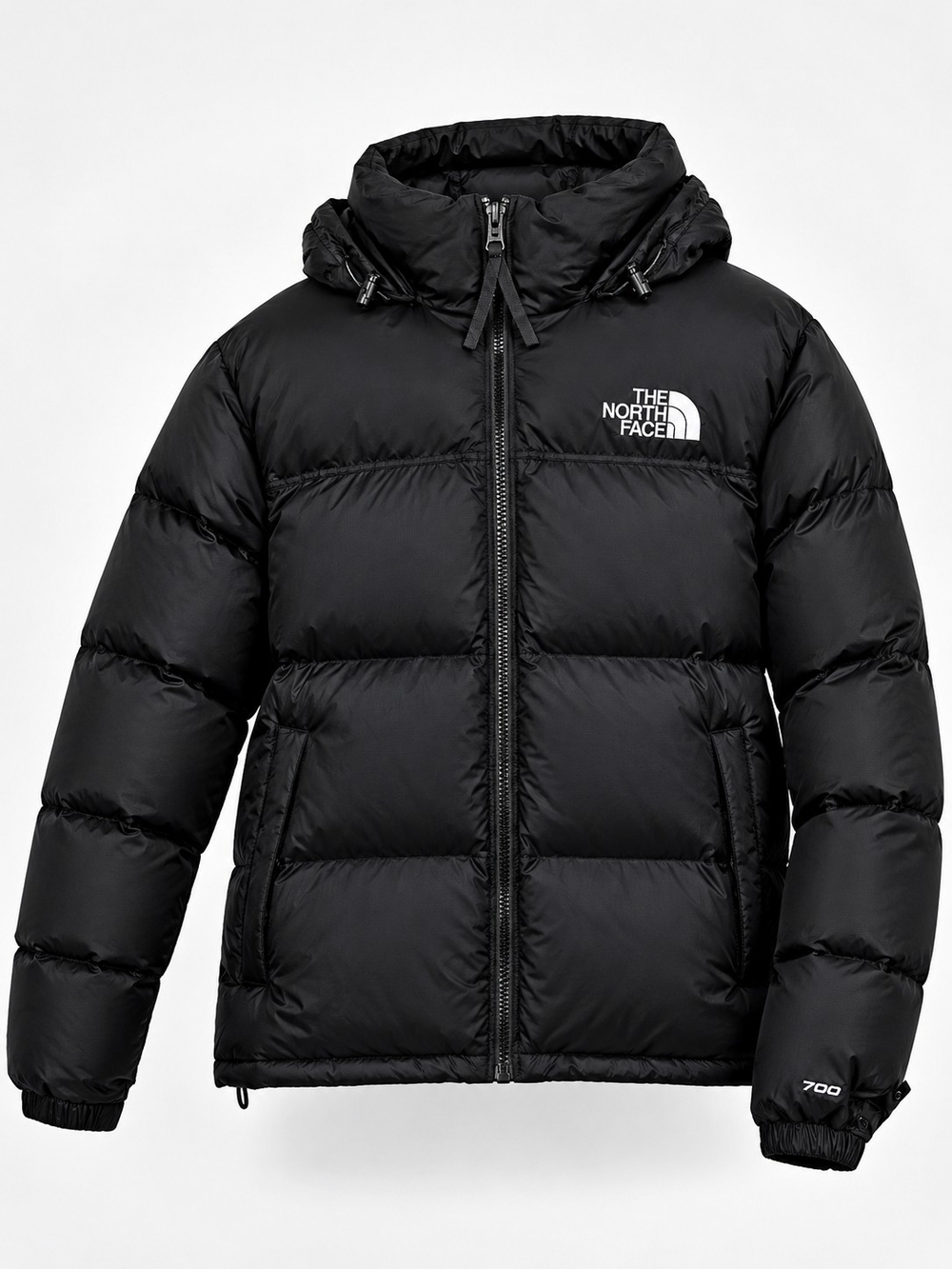 The North Face Kids Black Puffer Jacket with Hood